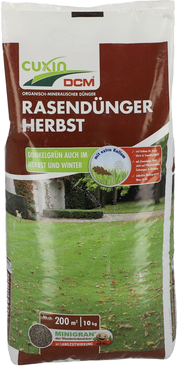CUXIN DCM Rasendünger Herbst 10 kg ab 31,89 € Preisvergleich bei