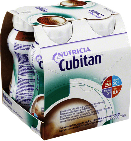 Nutricia Cubitan Schokolade (4 x 200ml)
