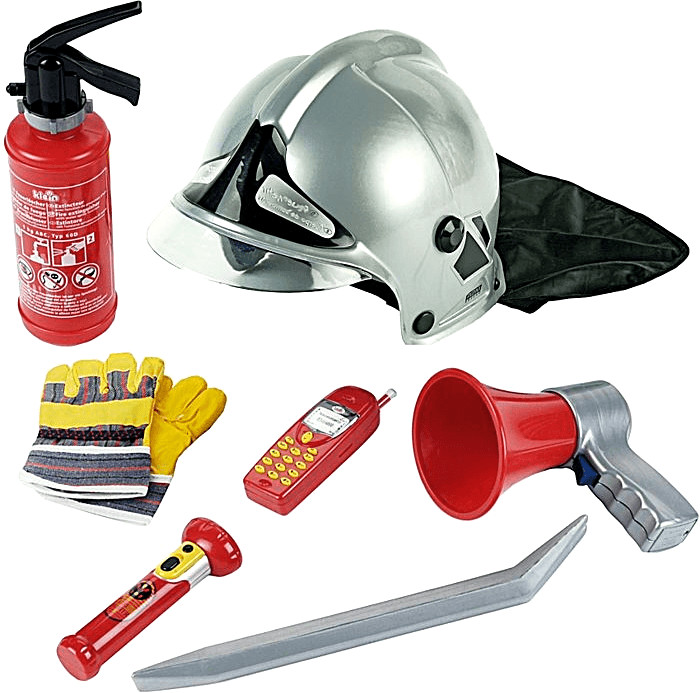 Set accessoires de pompier