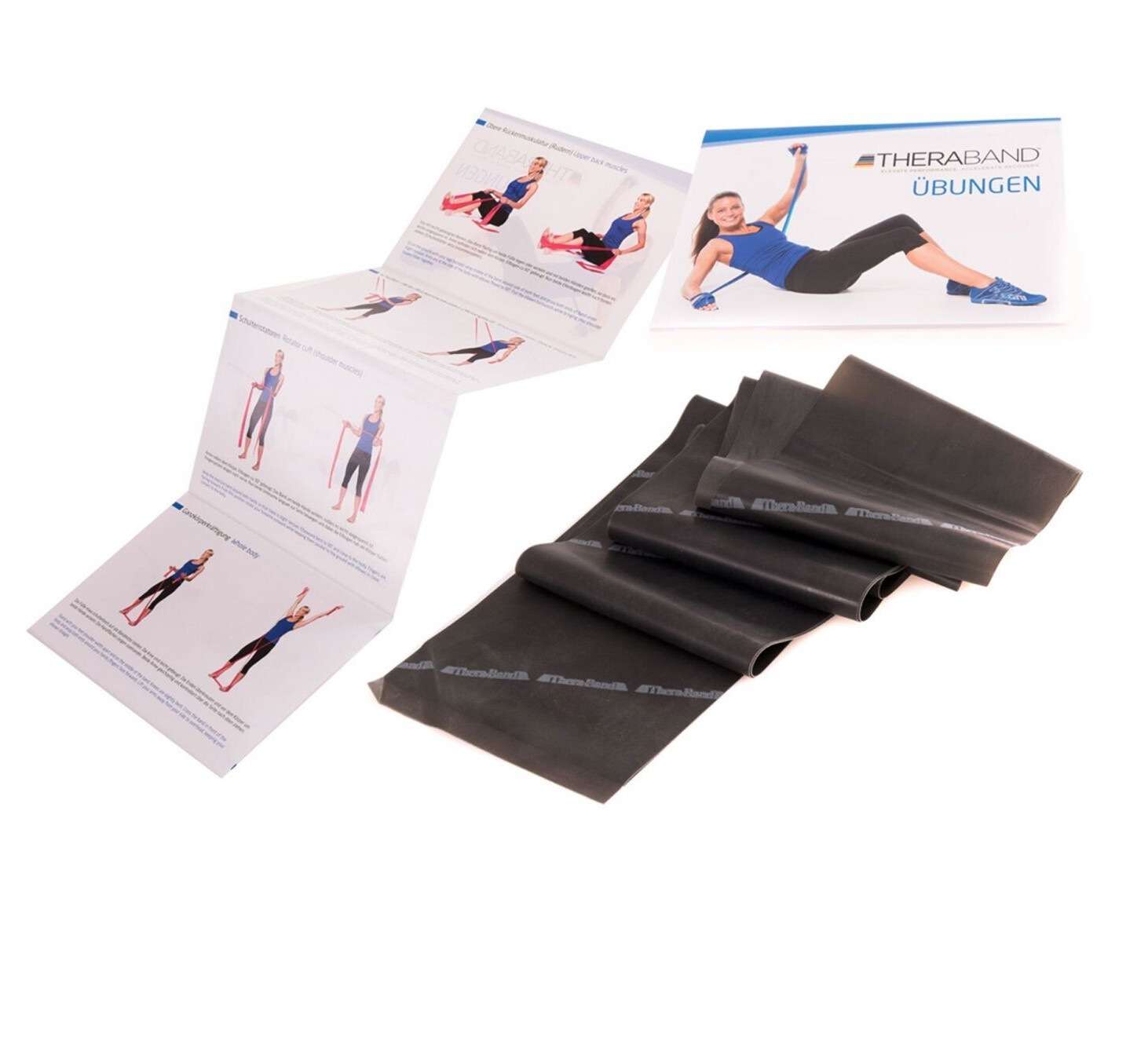 Thera Band Elastique de gymnastique 2,5 m (noir)