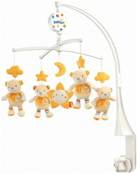 Fehn Mobile musical oursons