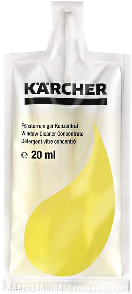 Détergent vitre concentré Karcher 4 x 20 ml
