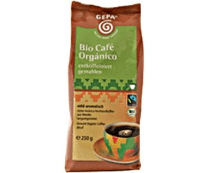 Gepa Bio Cafe Organico Entkoffeiniert Gemahlen 250 G Ab 5 39 Preisvergleich Bei Idealo De
