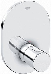 GROHE Grohtherm 3000 Cosmopolitan - Façade pour mitigeur thermostatique (chrome, 19469)