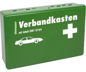 2 Stück KFZ Verbandtasche Schwarz Neufassung DIN 13164-B Auto PKW