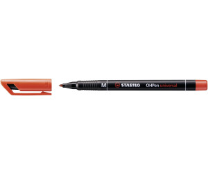 M rot 843 40 permanent Stabilo OHPen Folienstift 1 mm medium M rot 843 40 permanent Stabilo OHPen Folienstift 1 mm medium