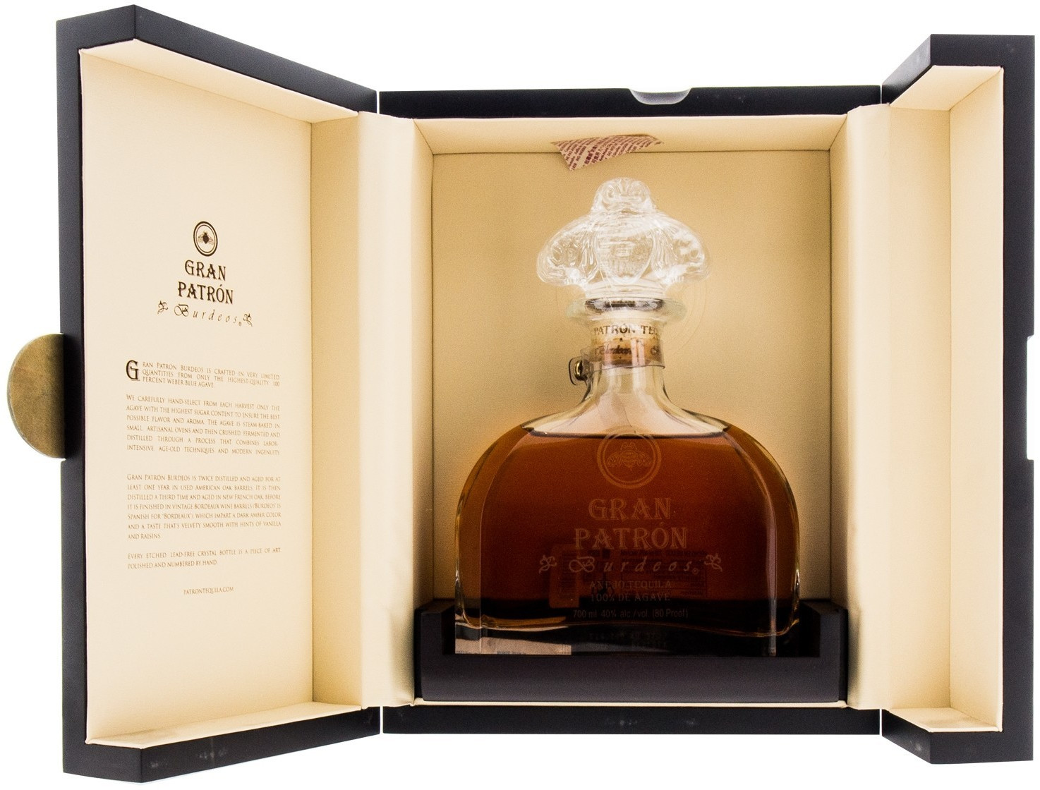 Patron Gran Burdeos Anejo 40% 0,7l + GB