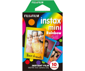 Fujifilm Instax Mini Twin Pack - Película instantánea con formato de imagen  a la luz del día, paquete de 2 (40 fotos)