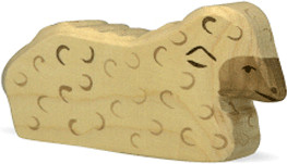 Holztiger Mouton couché