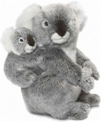 WWF Koala Bear plush stuffed 28 cm