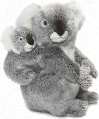 WWF Maman Koala avec bébé 28 cm