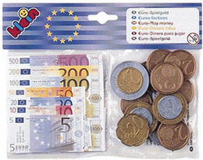 Klein Set de monnaie - Euros factices