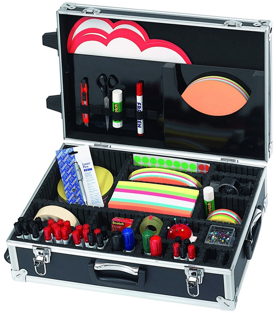 Franken Moderation Case Trainer 300 pcs Alu