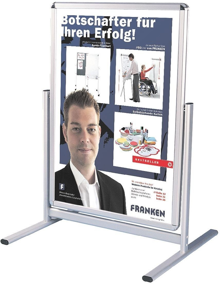 Franken A-board Poster Frame Exterior DIN A2