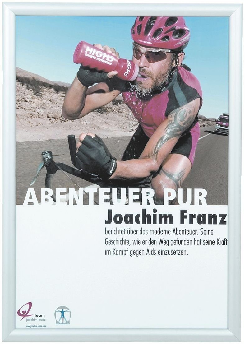 Franken Aluminium Snap Frame Exterior 45x62,4x1,2cm