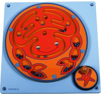 Jeu de fixation murale - Crabe
