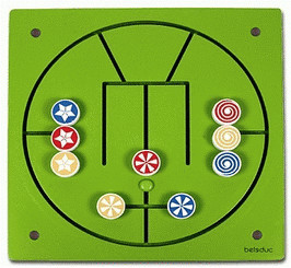 Wall Toy 3 in one row