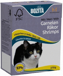 Bozita Bouchées en sauce crevettes (370 g)