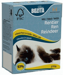 Bozita Bouchées en sauce renne (370 g)