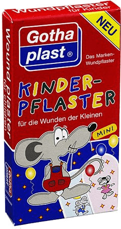 Gothaplast Kinderpflaster Maus (20 Stk.)