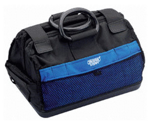 Draper 41930 Expert Cantilever Tool Bag with Heavy Duty Plastic Base and Handle