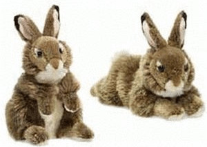 WWF Lapin allongé 30 cm