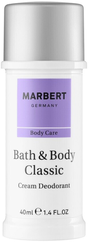 Marbert Bath & Body Classic Cream Deodorant (40 ml)