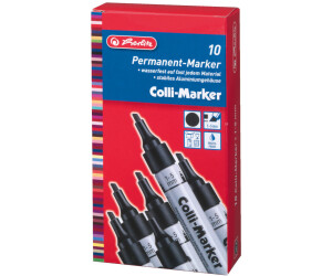 Herlitz Permanent Marker /"Collimarker/" Rundspitze schwarz