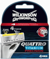 Wilkinson Quattro Titanium Precision (x4)