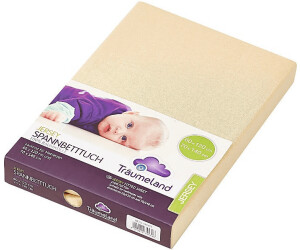 Zöllner Spannbetttuch Jersey 90x40 hellgrau 3er Pack