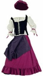 Limit Sport Costume servante Moyen-âge