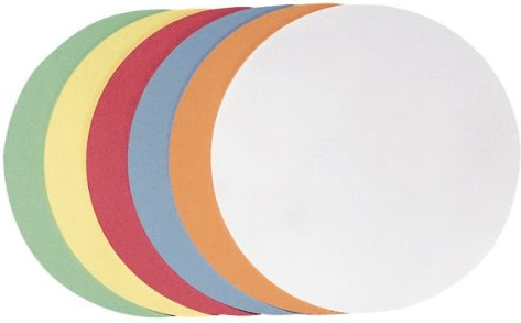 Franken Presentation Card Circles Medium 140mm Assorted (500 pcs)