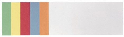 Franken Presentation Card Rectangle 205x95mm Assorted (500 pcs)