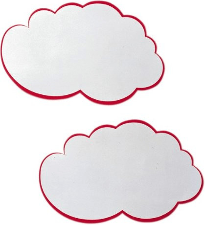 Franken Presentation Card Cloud 620x370mm (20 pcs)