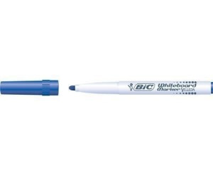 BIC Velleda® 1741, marqueur pour tableau blanc, pointe ogive moyenne de 4,5  mm, largeur de trait 1,4 mm, couleurs assorties, lot de 8