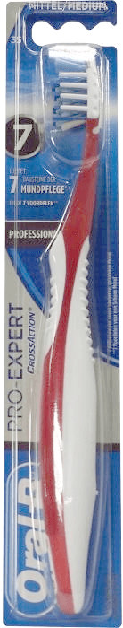 Oral-B Brosse à Dents Pro-Expert Cross Action Professional 35 Medium