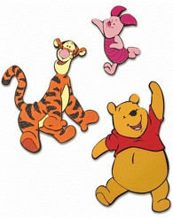 Dinico Décoration murale Disney Winnie