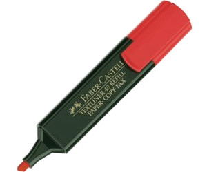 Faber-Castell Textliner 48 refill evidenziatore (rosso) a € 0,67 (oggi)