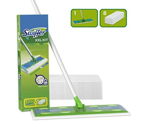 Swiffer Floor mop starter kit (1 floor wiper + 8 floor towels) a € 14,90  (oggi)