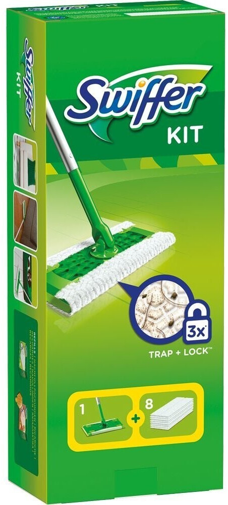 Swiffer Floor mop starter kit (1 floor wiper + 8 floor towels)