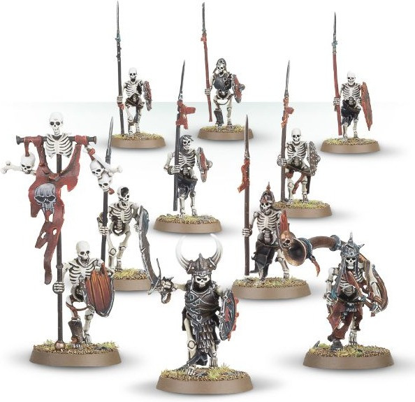 Warhammer Les Comtes Vampires - Guerriers Squelettes des Comtes Vampires