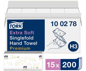 TORK Premium 100288Falthandtücher in hochweiß 