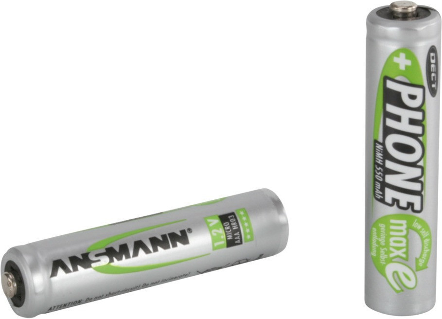 Chargeur de batterie Ansmann Pile rechargeable LR3 (AAA) NiMH 1.2 V 5030772  550 mAh 4 pc(s)