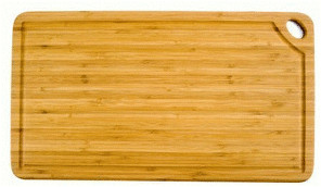 Totally Bamboo Planche rectangulaire avec rigole Greenlite 202258