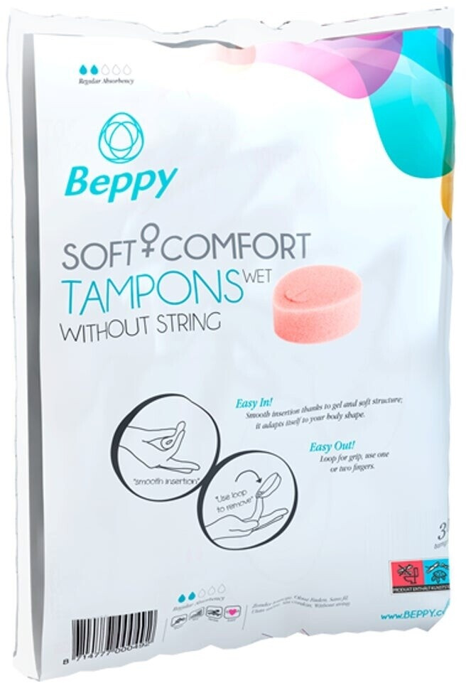 Beppy Soft Comfort Tampons Wet (30 pieces)