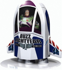 Thrustmaster Wii Toy Story 3 Spaceship Charger