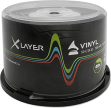 Xlayer CD-R 700 Mo 80min 48x 50 disques