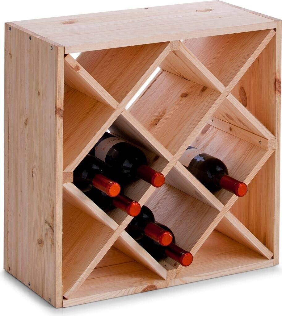Zeller Etagère à vin en bois