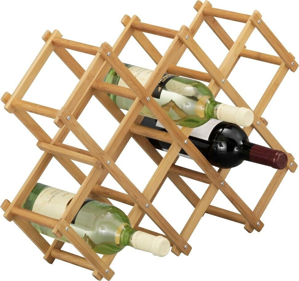 Zeller Etagère à vin en bambou (13567)