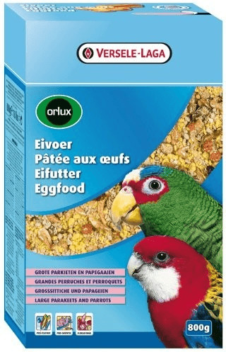 Versele-Laga Orlux Pâtée aux œufs sèches grandes perruches et perroquets (800 g)